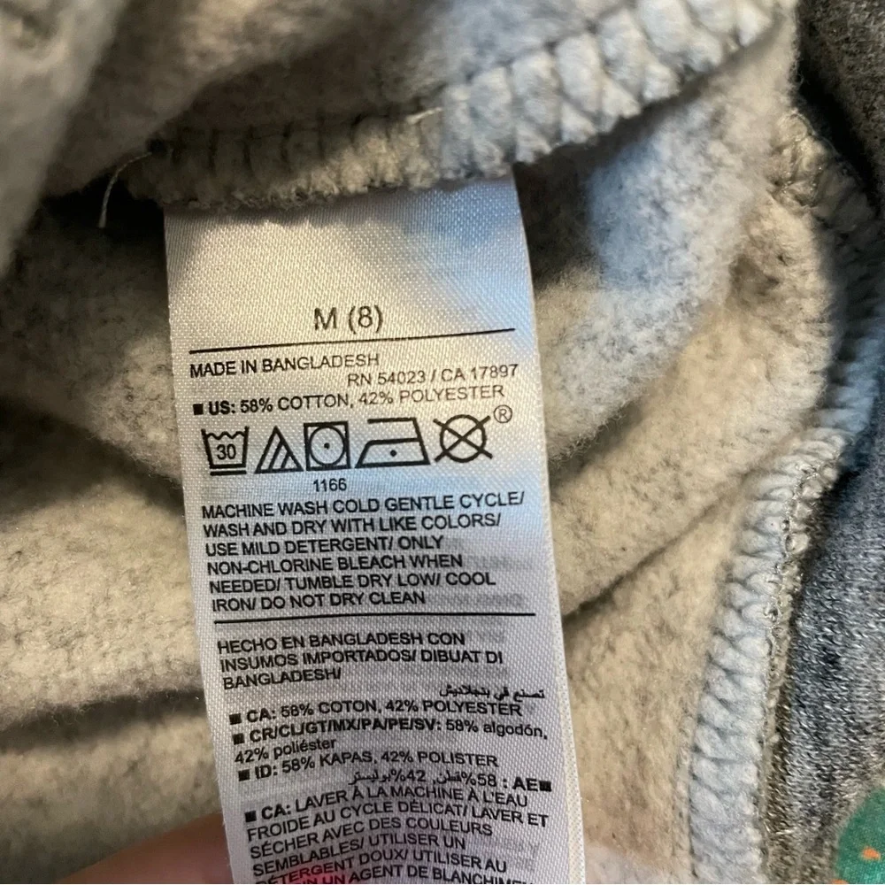 Boys Old Navy Gray Hoodie